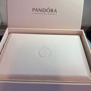 Pandora Beige Jewelry Box